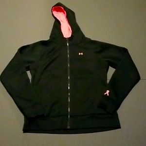 Women's Under Armour zip-up sweatshirt